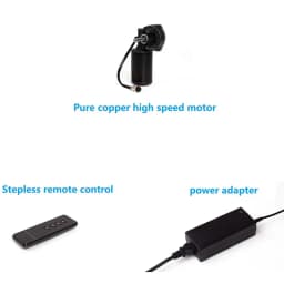 New Adjustable 30-90mm Stroke RF Remote Control Stainless Steel DC 24V DIY Telescopic Reciprocating Linear Actuator Motor gift