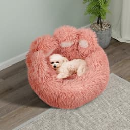 Tieker pet plush bed dog bed cat bed soft pet bed pet sleeping mat warm four seasons universal