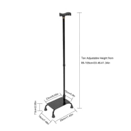 Stair Climbing Assist Cane, Adjustable Walking Stick, Stair Lift Aid for Seniors Adjustable Height For the Elderly, the Disabled