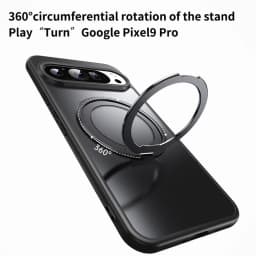 Magnetic Stand Holder Phone Case For Google Pixel 9 8 Pro XL 8A 9Pro For Magsafe 360 Ring Bracket Shockproof Armor Hard Cover