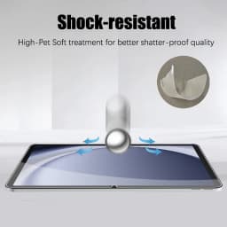 2pcs Pet Screen Protector For Samsung Galaxy Tab S7 Fe S9 Fe A9 Plus S6 Lite S7 S8 S9 A8 Plus Protective Clear Film No Glass
