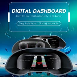10.25'' Prelingcar Digital Dashboard For Audi A3 8P A3 8V2008-2019 Years Car Lcd Panel Speedometer Virtual Cockpit