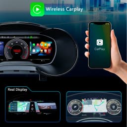 10.25'' Prelingcar Digital Dashboard For Audi A3 8P A3 8V2008-2019 Years Car Lcd Panel Speedometer Virtual Cockpit