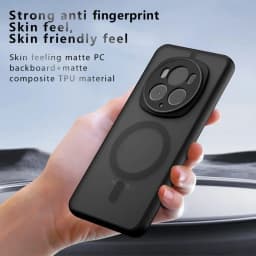 for Magsafe Shockproof Acrylic Phone Case for Honor Magic 6 Pro Hard Bumper Matte Cover Magnetic Shell for Magic 7 Pro