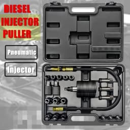 All-in-one kit DIESEL INJECTOR PULLER Pneumatic Injector Extractor Puller Removing Injector Kit Input pressure 5-8 bar