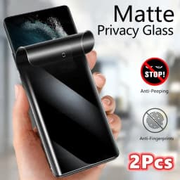 2Pcs Matte + Privacy Soft Hydrogel Film For OPPO Reno 8T 9 10 11 12 Pro Plus 5G Anti Spy Fingerprint Screen Protector