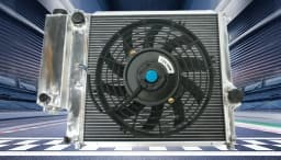Aluminum Radiator + Fan For BWM E36 Z3 M44 M42 Manual 1987-2000 88 89 90 91 92 1988 1989 1990 1991 1992 1993 1994 1995 1996