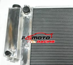 Aluminum Radiator + Fan For BWM E36 Z3 M44 M42 Manual 1987-2000 88 89 90 91 92 1988 1989 1990 1991 1992 1993 1994 1995 1996