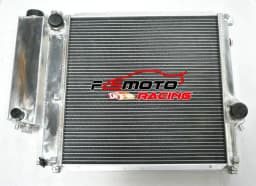 Aluminum Radiator + Fan For BWM E36 Z3 M44 M42 Manual 1987-2000 88 89 90 91 92 1988 1989 1990 1991 1992 1993 1994 1995 1996
