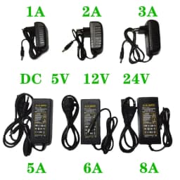 Power Supply Adapter DC 5V 12V 24V 1A 2A 3A 5A 6A DC 5 12 24 V Volt Power Supply Adapter Lighting Led Strip Lamp
