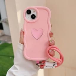 X7A 4G 3D Love Heart +lanyard Soft Phone Case For Honor Magic 5 6 70 90 Lite Smart 5G X6A X6S X6 X7 X8 X9B X8B X7B X9A X8A Cover