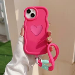 X7A 4G 3D Love Heart +lanyard Soft Phone Case For Honor Magic 5 6 70 90 Lite Smart 5G X6A X6S X6 X7 X8 X9B X8B X7B X9A X8A Cover