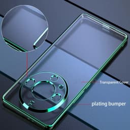 Magic6 Magic5 Lite Luxury Plating Clear Case For Huawei Honor Magic 6 5 Lite 5g Soft Silicone Transparent Back Cover 6lite 5lite