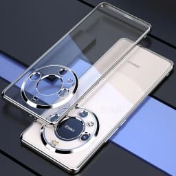 Magic6 Magic5 Lite Luxury Plating Clear Case For Huawei Honor Magic 6 5 Lite 5g Soft Silicone Transparent Back Cover 6lite 5lite