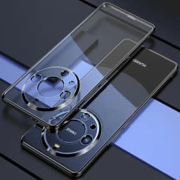 Magic6 Magic5 Lite Luxury Plating Clear Case For Huawei Honor Magic 6 5 Lite 5g Soft Silicone Transparent Back Cover 6lite 5lite