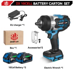 ONEVAN 2800N.M Brushless Electric Impact Wrench 1/2 inch Cordless Screwdriver Wrench Power Tools For Makita 18V Battery Pin
