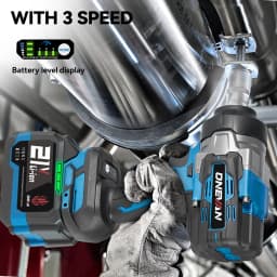ONEVAN 2800N.M Brushless Electric Impact Wrench 1/2 inch Cordless Screwdriver Wrench Power Tools For Makita 18V Battery Pin