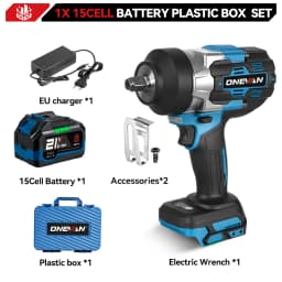 ONEVAN 2800N.M Brushless Electric Impact Wrench 1/2 inch Cordless Screwdriver Wrench Power Tools For Makita 18V Battery Pin