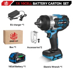ONEVAN 2800N.M Brushless Electric Impact Wrench 1/2 inch Cordless Screwdriver Wrench Power Tools For Makita 18V Battery Pin
