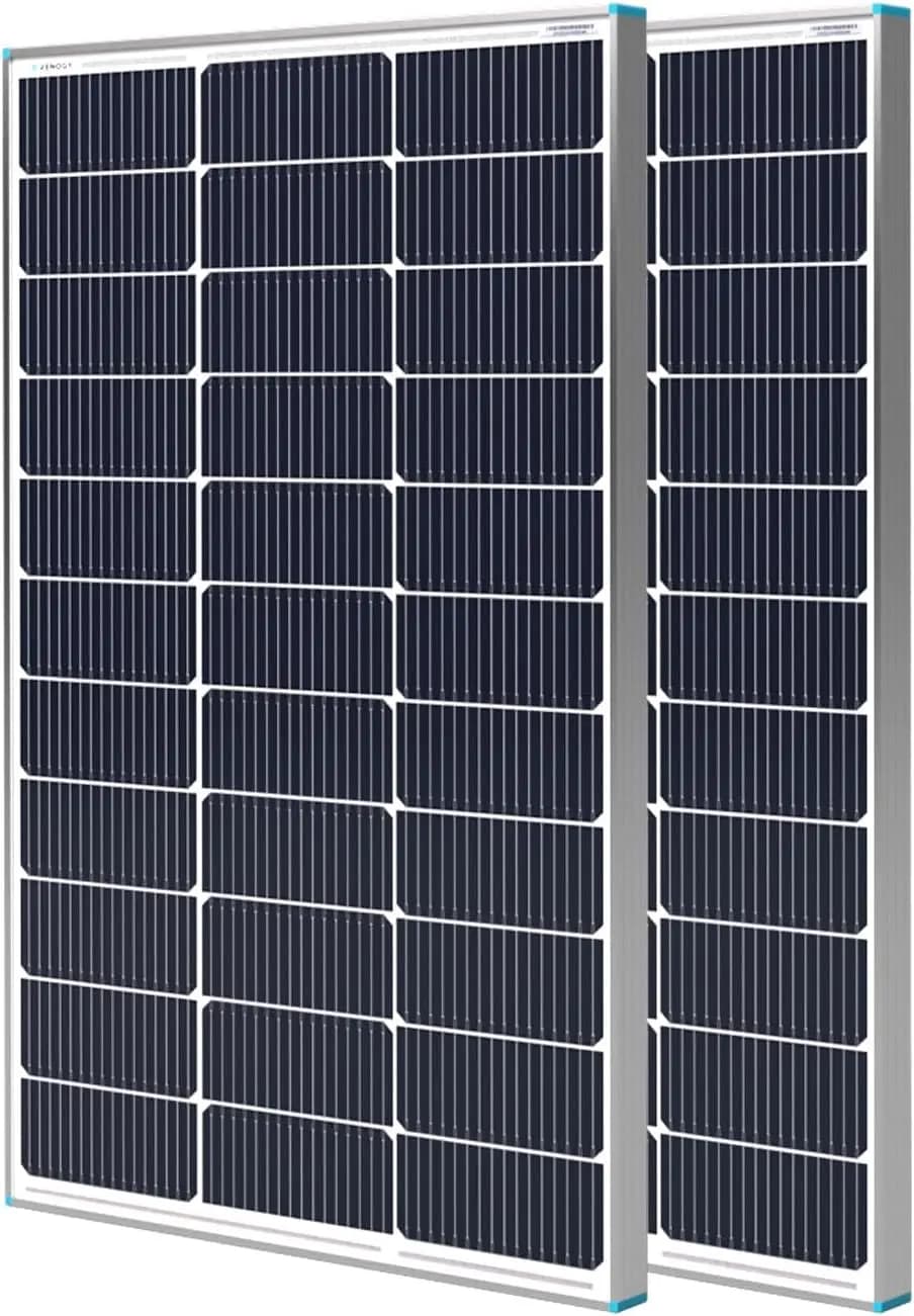 Renogy 100W Solar Panel N-Type, 12V 100 Watt Solar Panel 16Bb 25% High-Efficiency, N-Type Solar Panels for Rv Marine Boat