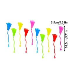 Stretchy Foot Toy 10X Retractable Foot Novelty Amusements Elastic Pinching Game For Birthday Goodie Bag Stuffers Classroom