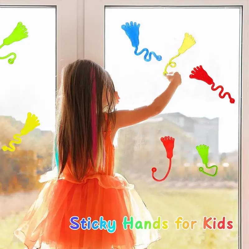 Stretchy Foot Toy 10X Retractable Foot Novelty Amusements Elastic Pinching Game For Birthday Goodie Bag Stuffers Classroom