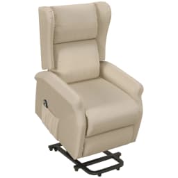 HOMCOM Power Lift Chair for the Elderly Fabric Recliner Armchair w/ Remote