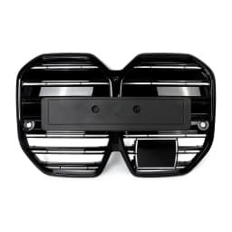 Gloss Black Front Bumper Kidney Grille Grill For BMW 4 Series G26 4-Door i4 Gran Coupe 2022-2024