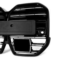 Gloss Black Front Bumper Kidney Grille Grill For BMW 4 Series G26 4-Door i4 Gran Coupe 2022-2024