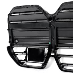 Gloss Black Front Bumper Kidney Grille Grill For BMW 4 Series G26 4-Door i4 Gran Coupe 2022-2024