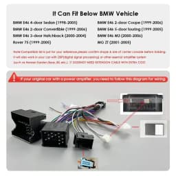 8+128G AI Voice Car Android Auto Radio for BMW E46 M3 318 320 325 330 335 Carplay 4G LTE Multimedia Player GPS Autoradio RDS SWC