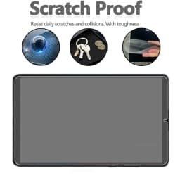 2 Pieces Ultra Clear Screen Protector HD Hard Film Scratch Proof Tempered Glass For Xiaomi Redmi Pad SE 8.7-inch 4G WiFi Display