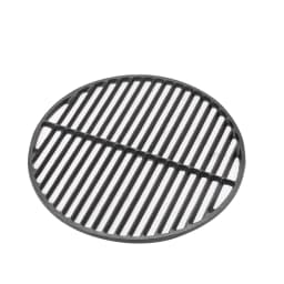 Voltsify Circular Cast Iron Grilling Grate, Dual Side Grid for BBQ Searing Vegetables, Fruits and Meats