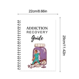 Recovery Journal Mindfulness Journal Health Tracker 30 Pages Daily Guided Notebook For Preventing Relapse