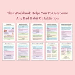 Recovery Journal Mindfulness Journal Health Tracker 30 Pages Daily Guided Notebook For Preventing Relapse