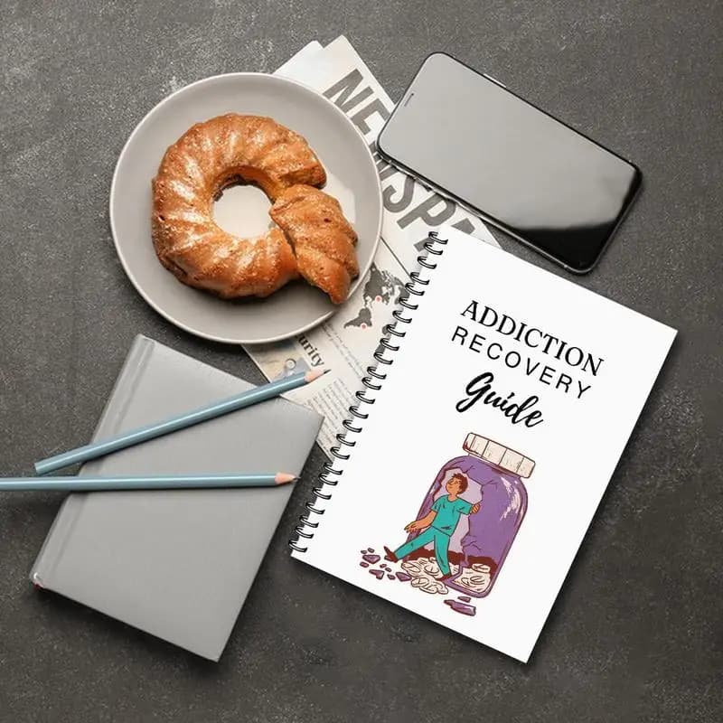 Recovery Journal Mindfulness Journal Health Tracker 30 Pages Daily Guided Notebook For Preventing Relapse