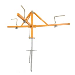 Spinning Jenny Wire Dispenser (Collapsible Fencing Rope Cattle Dereeler Cable)
