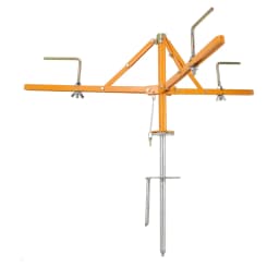 Spinning Jenny Wire Dispenser (Collapsible Fencing Rope Cattle Dereeler Cable)