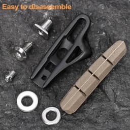 Brake Pads Set Brake Pads For Front And Back Wheel No Noise No Skid Cycling Supplies Cycling Accessories For Road Mountain Cycle