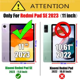 Screen Protector for Redmi Pad SE (11 inch) 2023 9H Hardness Clear Anti Scratch Tempered Glass Film for Xiaomi Redmi Pad SE 11"