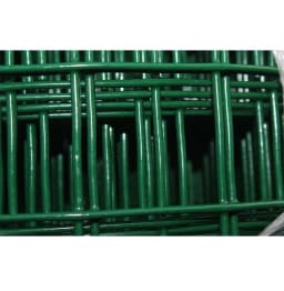 Green Wire Mesh Roll Green PVC Coated, 7.5cm x10cm Hole, 2mm Wire Thickness, for Window Guards Vegetable Crop Protection