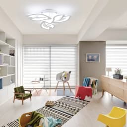 3 Heads Petal LED Ceiling Light, Modern LED Ceiling Lamp in Acrylic, LED Ceiling Lamp in Acrylic Ceiling Light 6500K