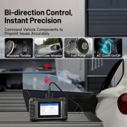 TOPDON ArtiDiag EU Bi-Directional Scanner Full-System Diagnostic Tool All Service Functions Active Test Lifetime Free Update