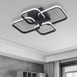 Voltsify Contemporary LED Energy-efficient Semi Flush Ceiling Light for Living Room Bedroom