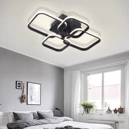 Voltsify Contemporary LED Energy-efficient Semi Flush Ceiling Light for Living Room Bedroom