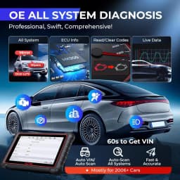 Autel MaxiCOM MK900 Diagnostic Scan Tool All System Active Test OBDII Scanner DoIP CAN FD FCA Autoauth SGW Update of MK808BT PRO