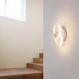 Modern Ceiling Lamp 22W Indoor Double Ring Warm White LED Ceiling Light 3000K Acrylic Metal Ceiling Light for Bedroom