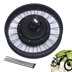 Ebike Motor Kit 48V 1000W Brushless Gearless Electric Bike Conversion Motor for 20'' Bike Frame