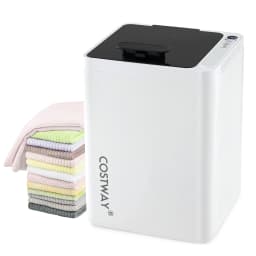 GOFLAME 23L Large Towel Warmer Bucket Home Towel Warmer w/0-90Min Timer-White