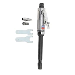 Die Grinder 1/4" STRAIGHT EXTENDED LONG REACH AIR DIE ANGLE GRINDER CUT-OFF TOOL 25000RPM